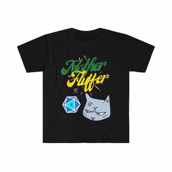 Mother Fluffer | Kritical Kitty | Cat T-Shirt